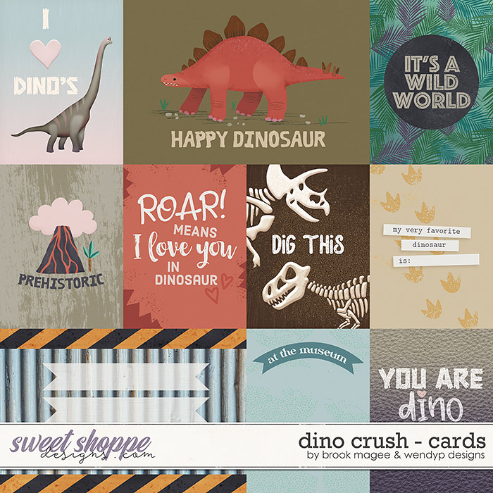 Dino Crush - Cards by Brook Magee & WendyP Designs Dino Crush - Cards by Brook Magee & WendyP Designs