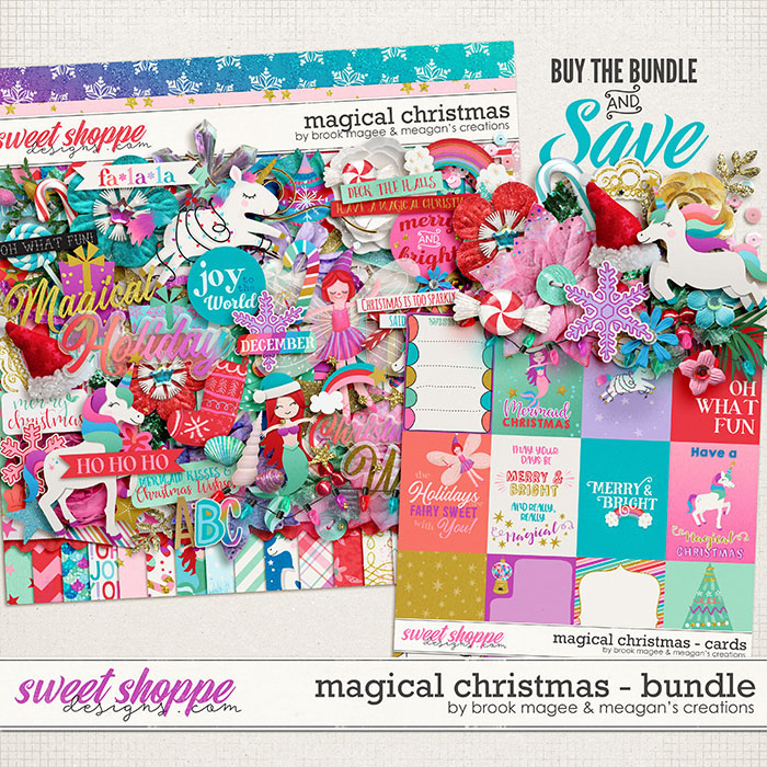 Magical Christmas Collection Bundle by Brook Magee and Meagan's Creations
