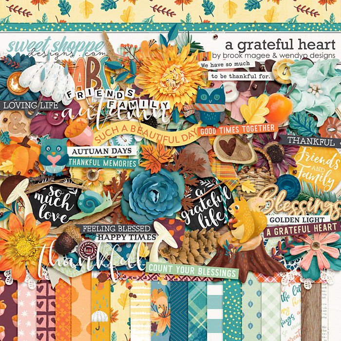 A Grateful Heart by Brook Magee & WendyP Designs