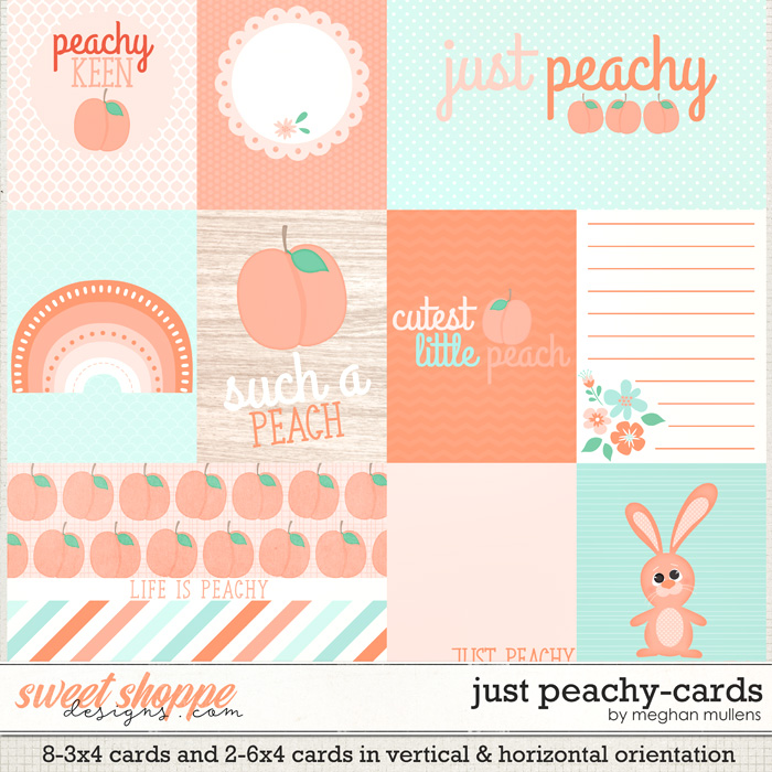 Just Peachy-Cards by Meghan Mullens