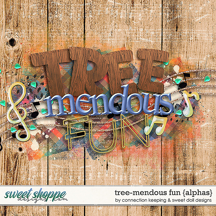 Tree-mendous Fun Alphas by Sweet Doll Designs and Connection Keeping