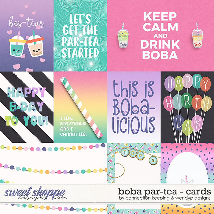 Boba Par-tea - Cards by Connection Keeping & WendyP Designs