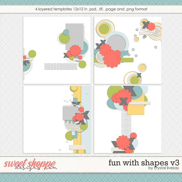 Fun With Shapes V.3 by Crystal Livesay Fun With Shapes V.3 by Crystal Livesay