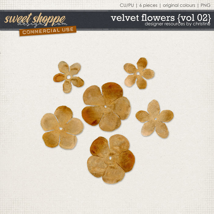 Velvet Flowers {Vol 02} by Christine Mortimer