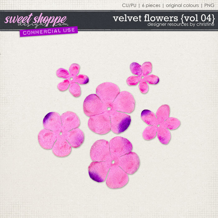 Velvet Flowers {Vol 04} by Christine Mortimer
