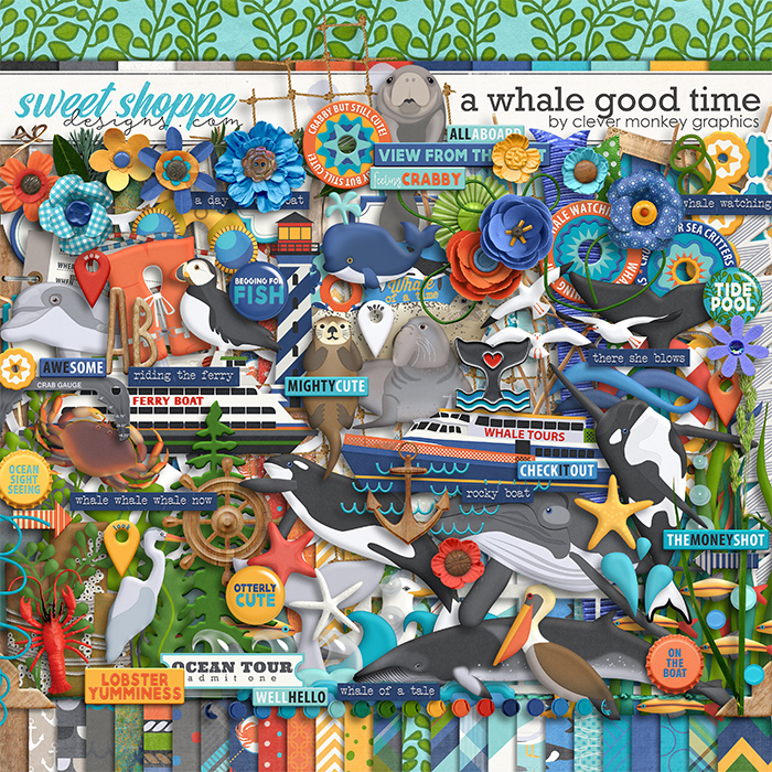 A Whale Good Time by Clever Monkey Graphics 