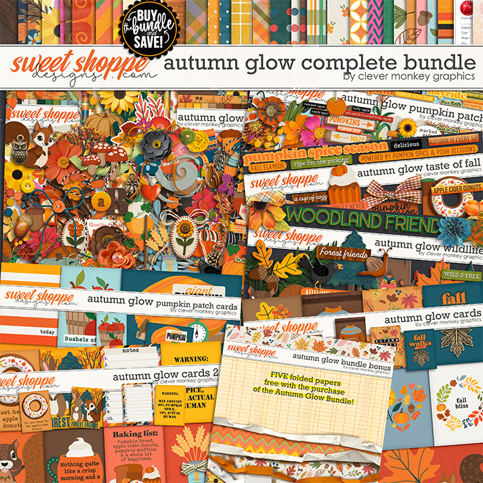 Autumn Glow Complete Bundle by Clever Monkey Graphics