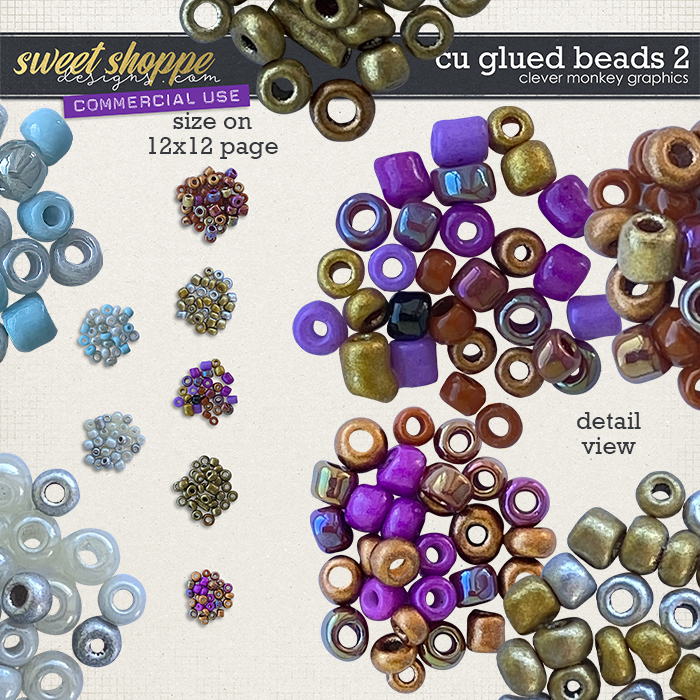 CU Glued Beads 2 by Clever Monkey Graphics