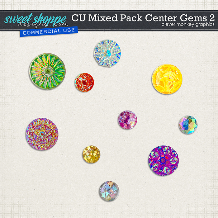 CU Mixed Pack Center Gems 2 by Clever Monkey Graphics CU Mixed Pack Center Gems 2 by Clever Monkey Graphics
