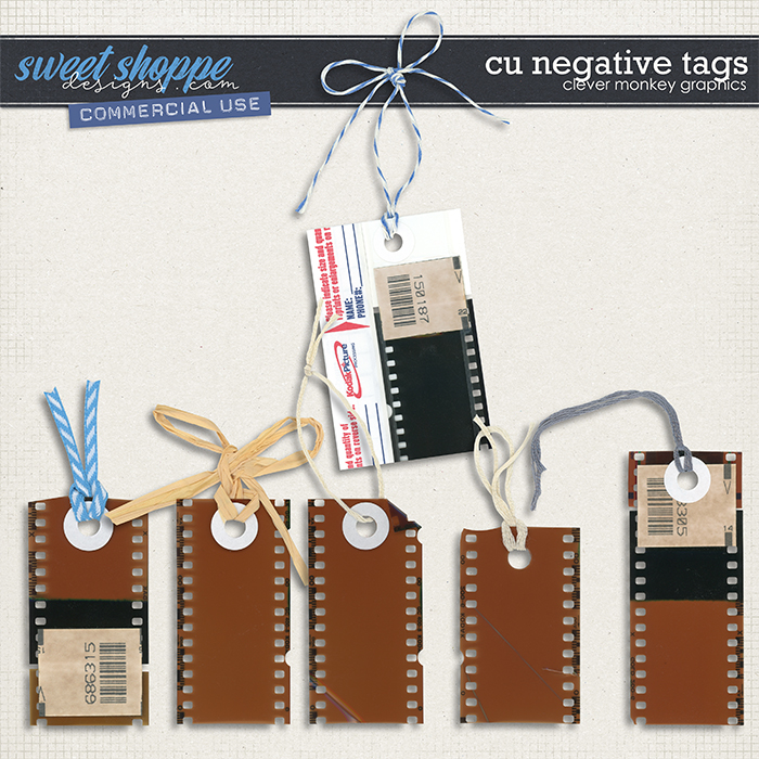 CU Negative Tags by Clever Monkey Graphics CU Negative Tags by Clever Monkey Graphics