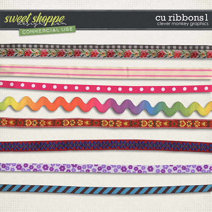 CU Ribbons 1 by Clever Monkey Graphics