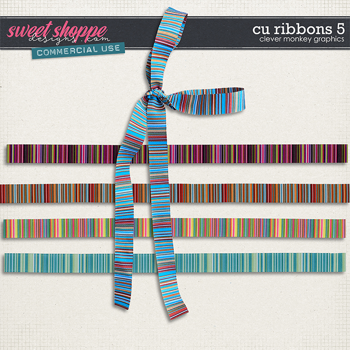 CU Ribbons 5 by Clever Monkey Graphics