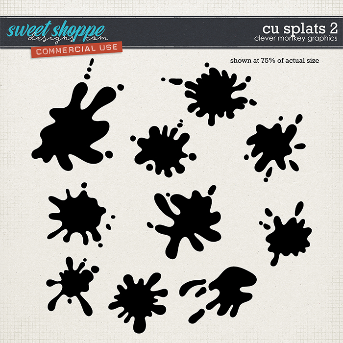 CU Splats 2 by Clever Monkey Graphics