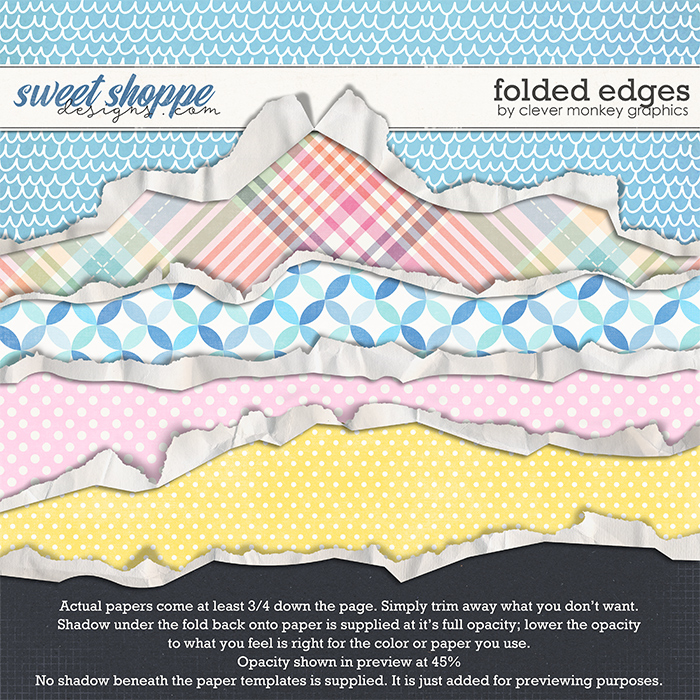 Folded Edges by Clever Monkey Graphics