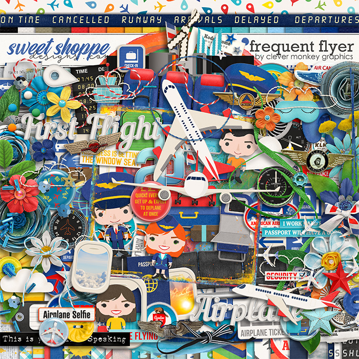 Frequent Flyer by Clever Monkey Graphics