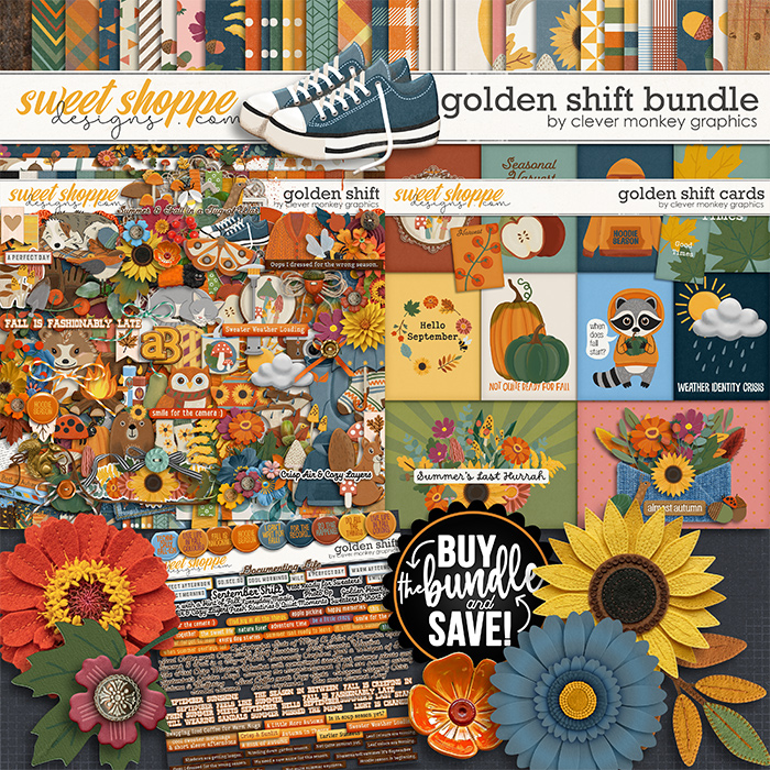 Golden Shift Bundle by Clever Monkey Graphics