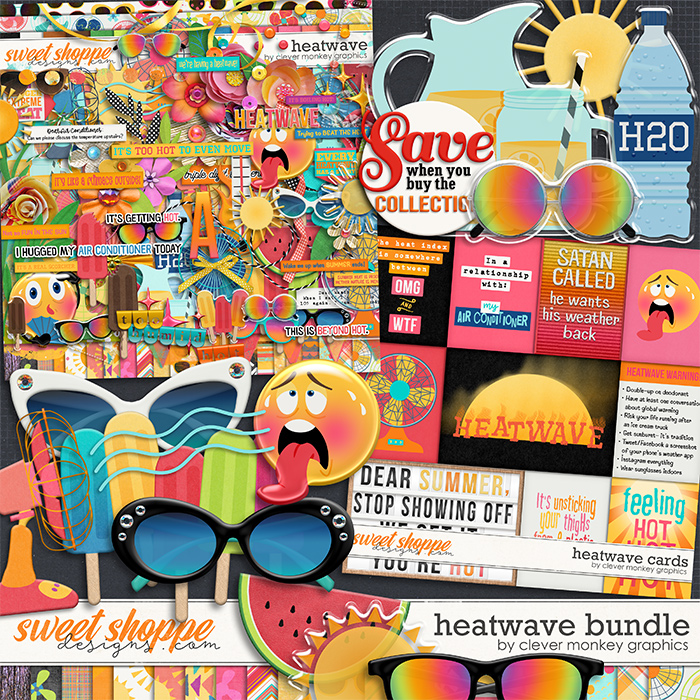 Heatwave Bundle by Clever Monkey Graphics