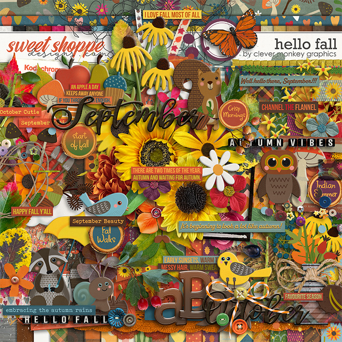 Hello Fall by Clever Monkey Graphics