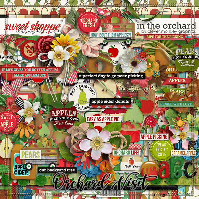 In the Orchard by Clever Monkey Graphics 