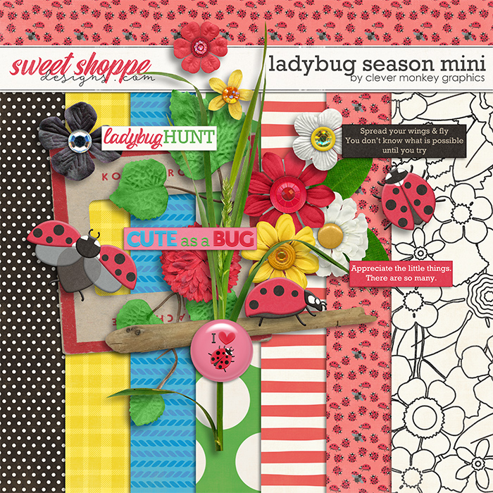 Ladybug Season Mini by Clever Monkey Graphics