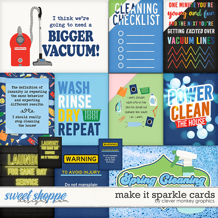 Make it Sparkle Cards by Clever Monkey Graphics
