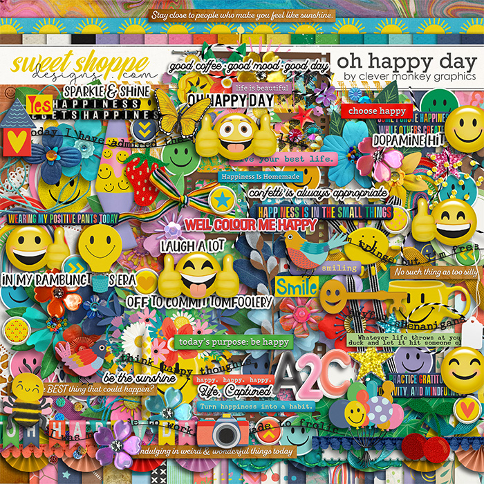 Oh Happy Day by Clever Monkey Graphics