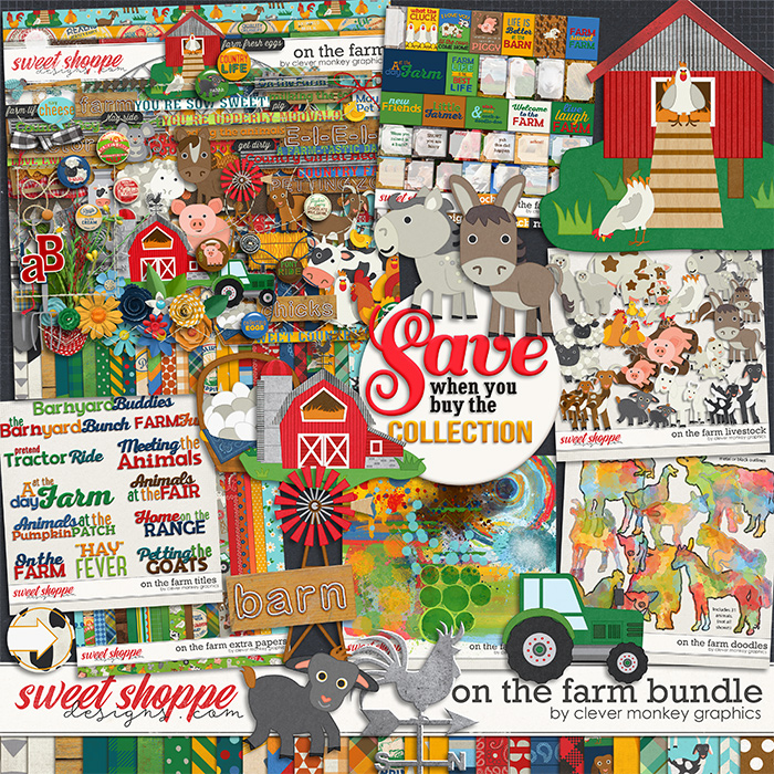 On the Farm bundle by Clever Monkey Graphics