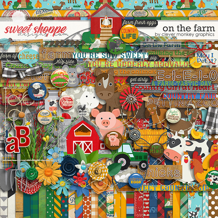 On the Farm by Clever Monkey Graphics 