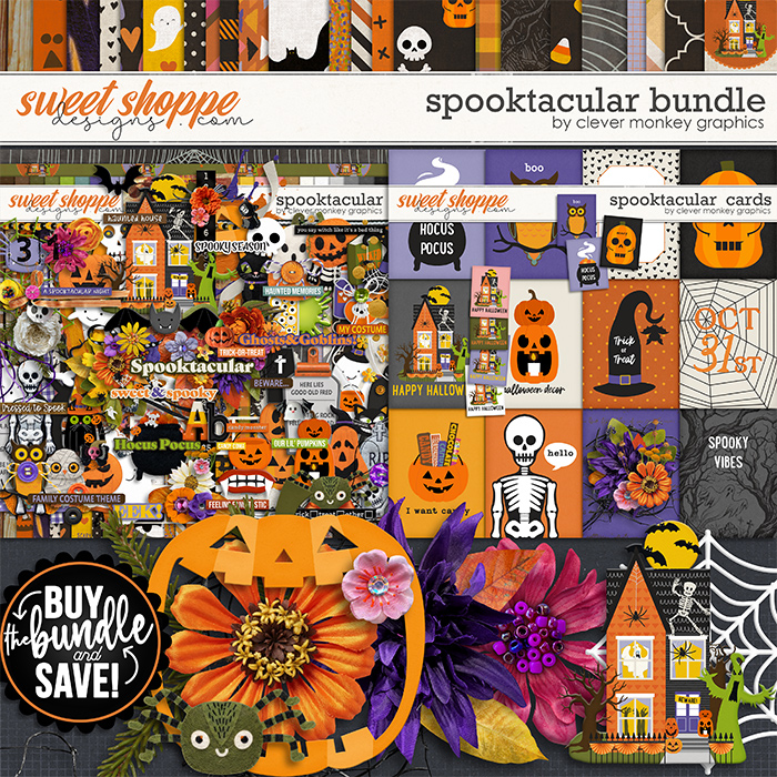 Spooktacular Bundle by Clever Monkey Graphics