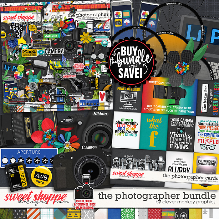 The Photographer Bundle  by Clever Monkey Graphics