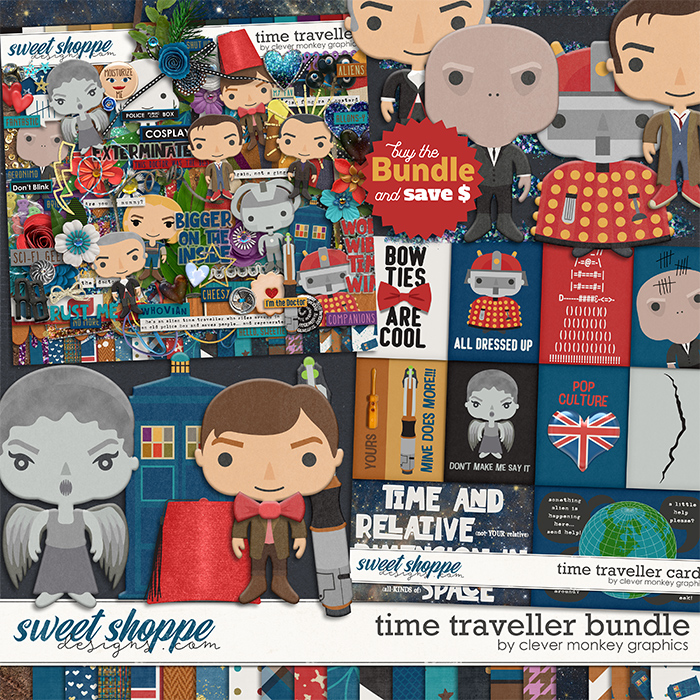 Time Traveller Bundle by Clever Monkey Graphics