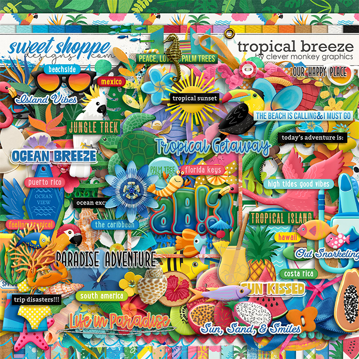 Tropical Breeze by Clever Monkey Graphics