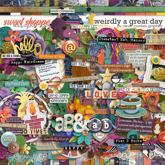 Weirdly a Great Day by Clever Monkey Graphics 