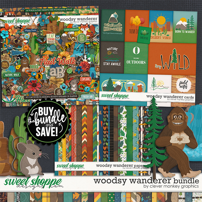 Woodsy Wanderer Collection by Clever Monkey Graphics