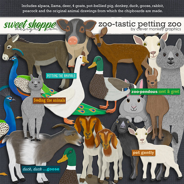 Zoo-tastic Petting Zoo by Clever Monkey Graphics