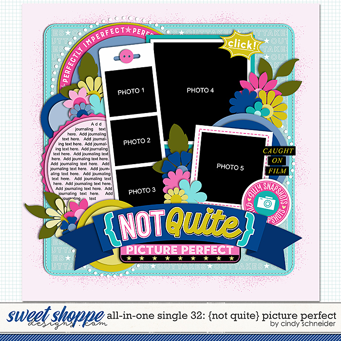 Cindy's Layered Templates - All In One Single 32: {Not Quite} Picture Perfect by Cindy Schneider