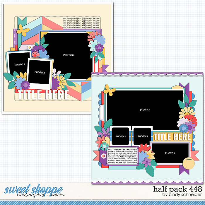 Cindy's Layered Templates - Half Pack 448 by Cindy Schneider
