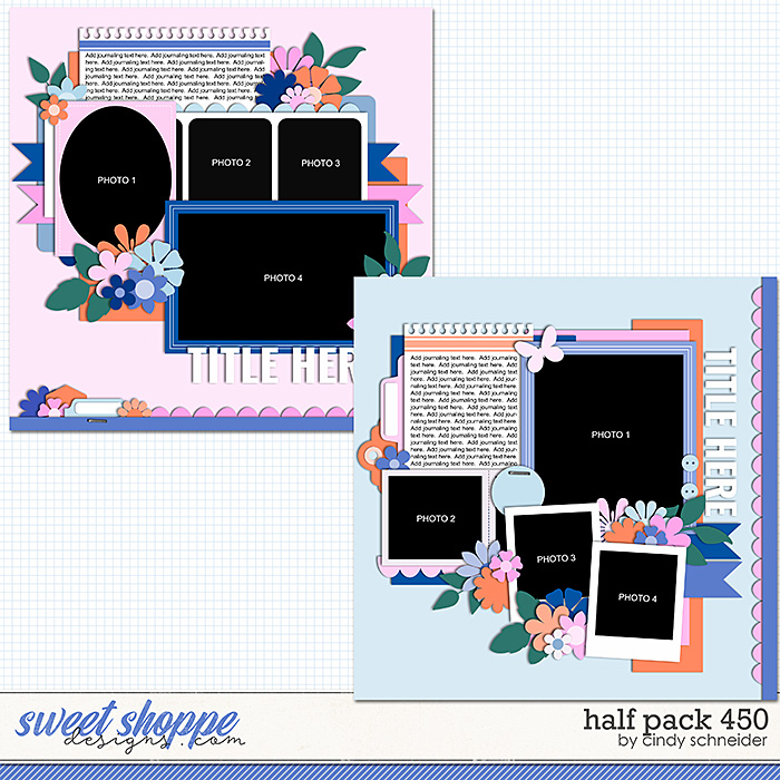 Cindy's Layered Templates - Half Pack 450 by Cindy Schneider