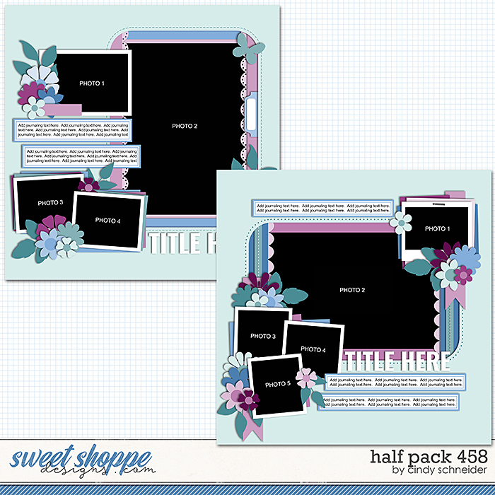 Cindy's Layered Templates - Half Pack 458 by Cindy Schneider