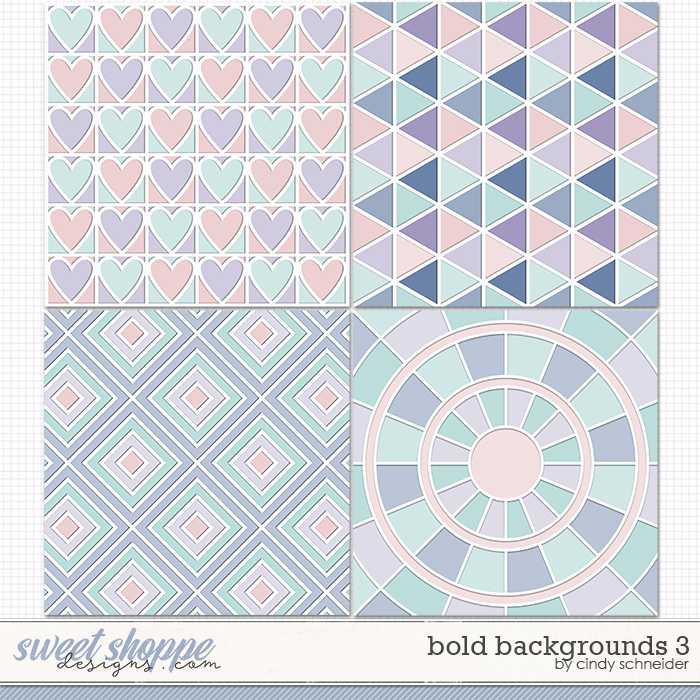 Cindy's Layered Templates - Bold Backgrounds 3 by Cindy Schneider
