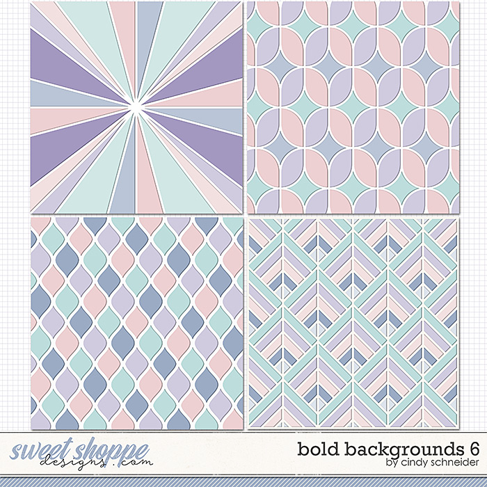 Cindy's Layered Templates - Bold Backgrounds 6 by Cindy Schneider