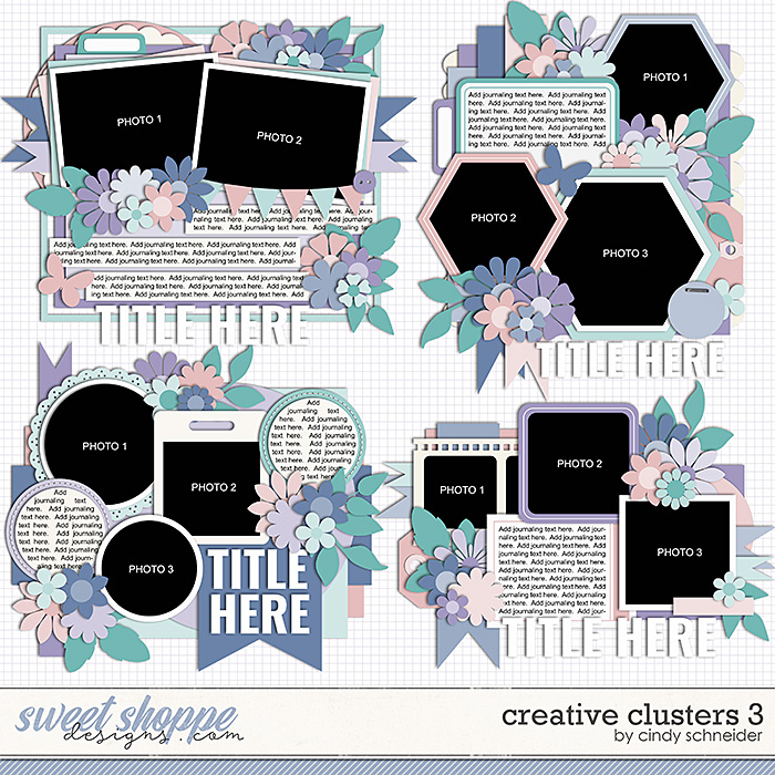 Cindy's Layered Templates - Creative Clusters 3 by Cindy Schneider