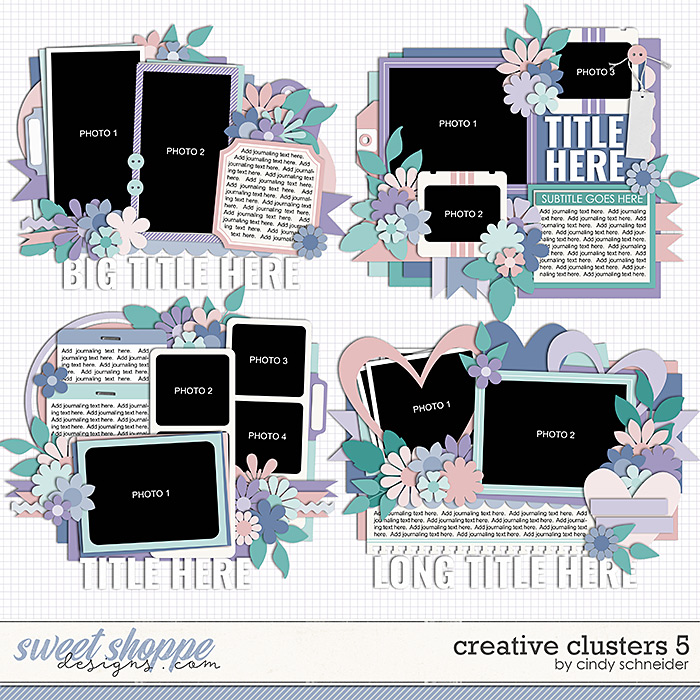 Cindy's Layered Templates - Creative Clusters 5 by Cindy Schneider
