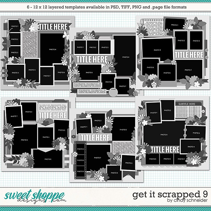 Cindy's Layered Templates - Get It Scrapped 9 by Cindy Schneider