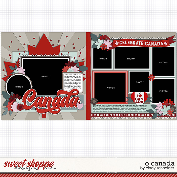 Cindy's Layered Templates - O Canada by Cindy Schneider