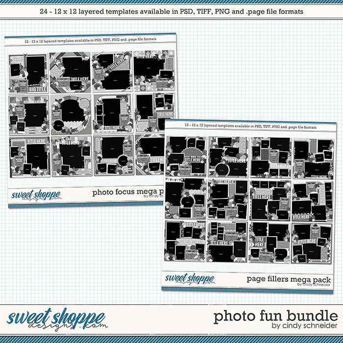 Cindy's Layered Templates - Photo Fun Bundle by Cindy Schneider