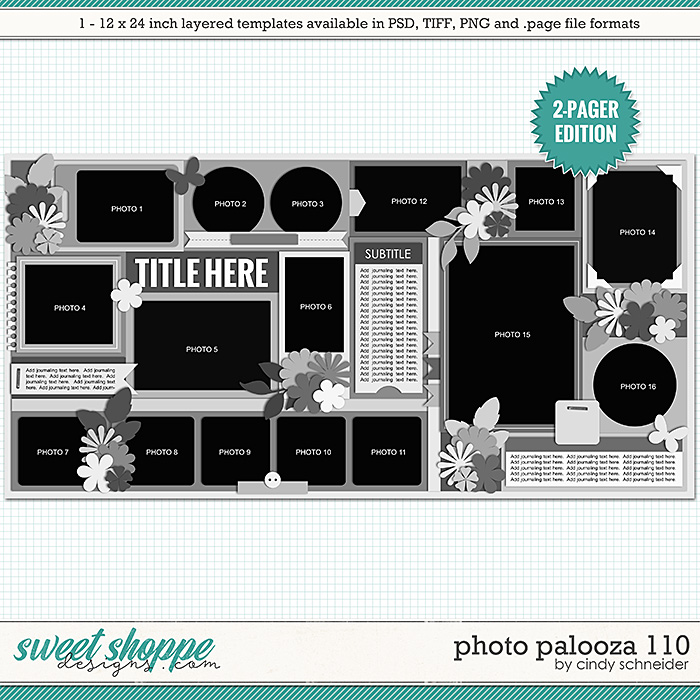 Cindy's Layered Templates - Photo Palooza 110 by Cindy Schneider