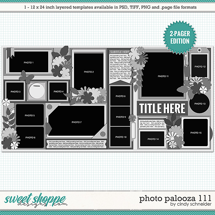 Cindy's Layered Templates - Photo Palooza 111 by Cindy Schneider