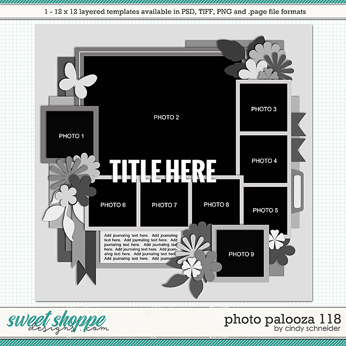 Cindy's Layered Templates - Photo Palooza 118 by Cindy Schneider