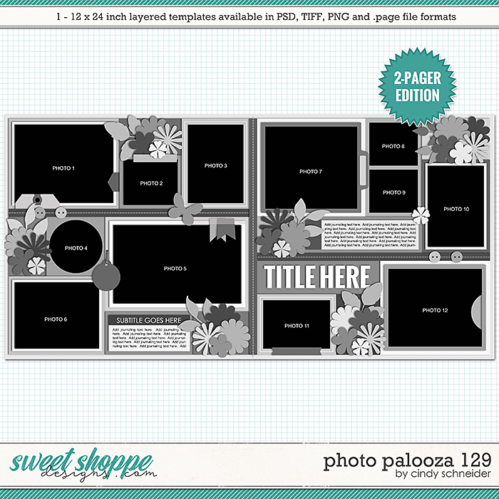 Cindy's Layered Templates - Photo Palooza 129 by Cindy Schneider